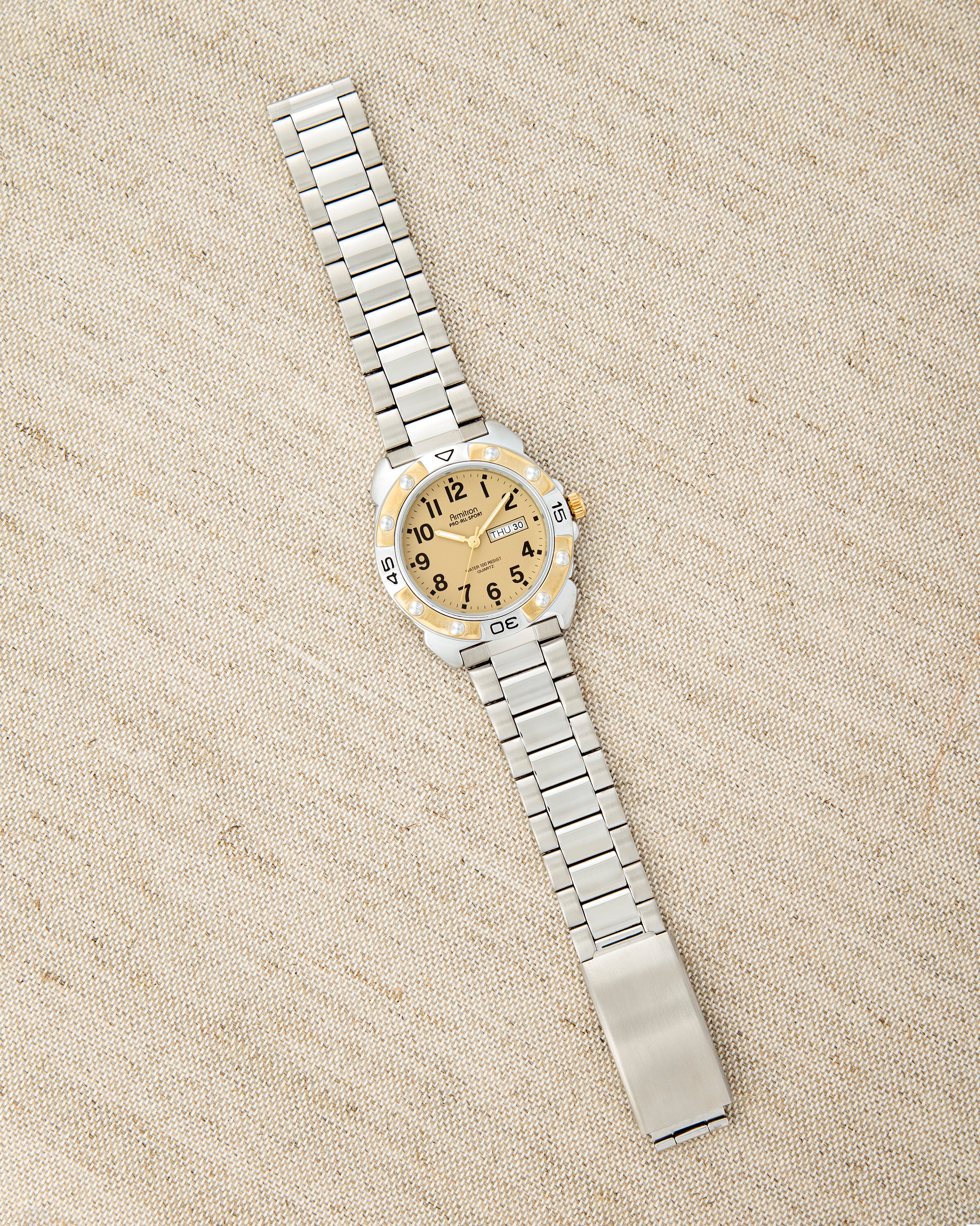 Vintage2987™ | Two-Tone Stainless Steel-Men-Armitron