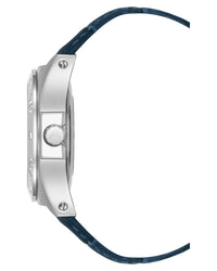 Thumbnail for Skeleton™ | 42mm, Navy/Silver-Men-Armitron