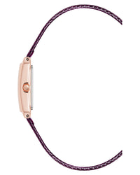 Thumbnail for Athena Watch & Bracelet Set™ | 18mm, Plum, Gold-Women-Armitron