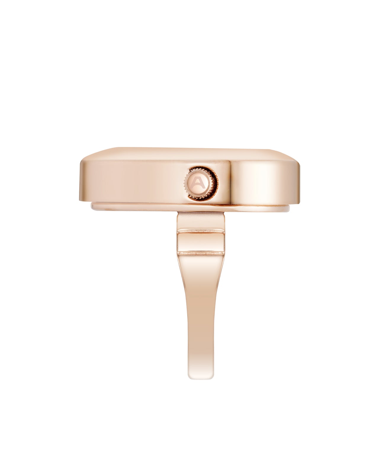 Heart Ring™ | 22mm, Rose Gold, Black Glossy-Accessories-Armitron