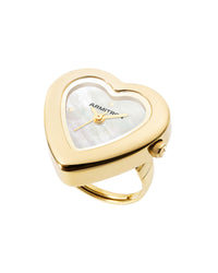 Thumbnail for Heart Ring™ | 22mm, Gold, Mother-of-Pearl-Accessories-Armitron