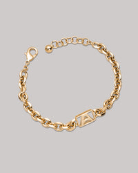 Thumbnail for Link & Logo Bracelet™ | Gold-Accessories-Armitron