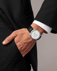 Thumbnail for Miles™ | 42mm, White/Black-Men-Armitron