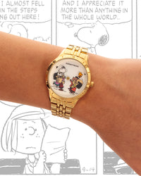 Thumbnail for Armitron x Peanuts: Time to Celebrate | 34mm, Peanuts Gold-Women-Armitron