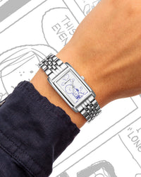 Thumbnail for Armitron x Peanuts: Charlie Brown’s Embrace | 20mm, Peanuts Silver-Women-Armitron