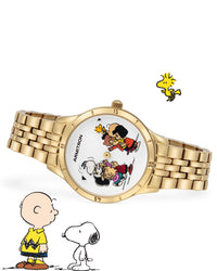 Thumbnail for Armitron x Peanuts: Time to Celebrate | 34mm, Peanuts Gold-Women-Armitron