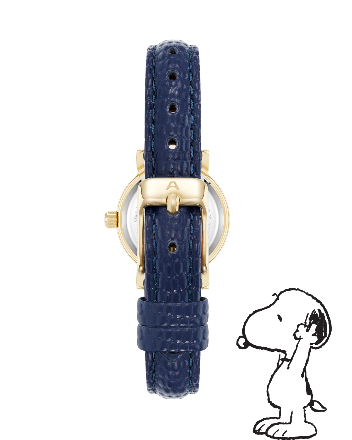 Armitron x Peanuts: Dressed to the Nines | 24mm, Peanuts Navy/Gold-Women-Armitron