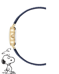 Thumbnail for Armitron x Peanuts: Dressed to the Nines | 24mm, Peanuts Navy/Gold-Women-Armitron