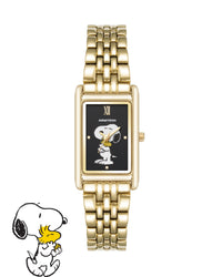 Thumbnail for Armitron x Peanuts: Golden Hour | 20mm, Peanuts Gold/Black-Women-Armitron