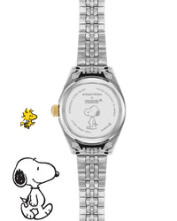 Thumbnail for Armitron x Peanuts: The Hug | 24.5mm, Peanuts Two-Tone Gold/Silver-Women-Armitron