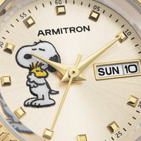 Thumbnail for Armitron x Peanuts: The Hug | 24.5mm, Peanuts Two-Tone Gold/Silver-Women-Armitron