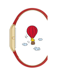 Thumbnail for Armitron x Peanuts: The Lookout | 36mm, Peanuts Red/Gold-Men-Armitron