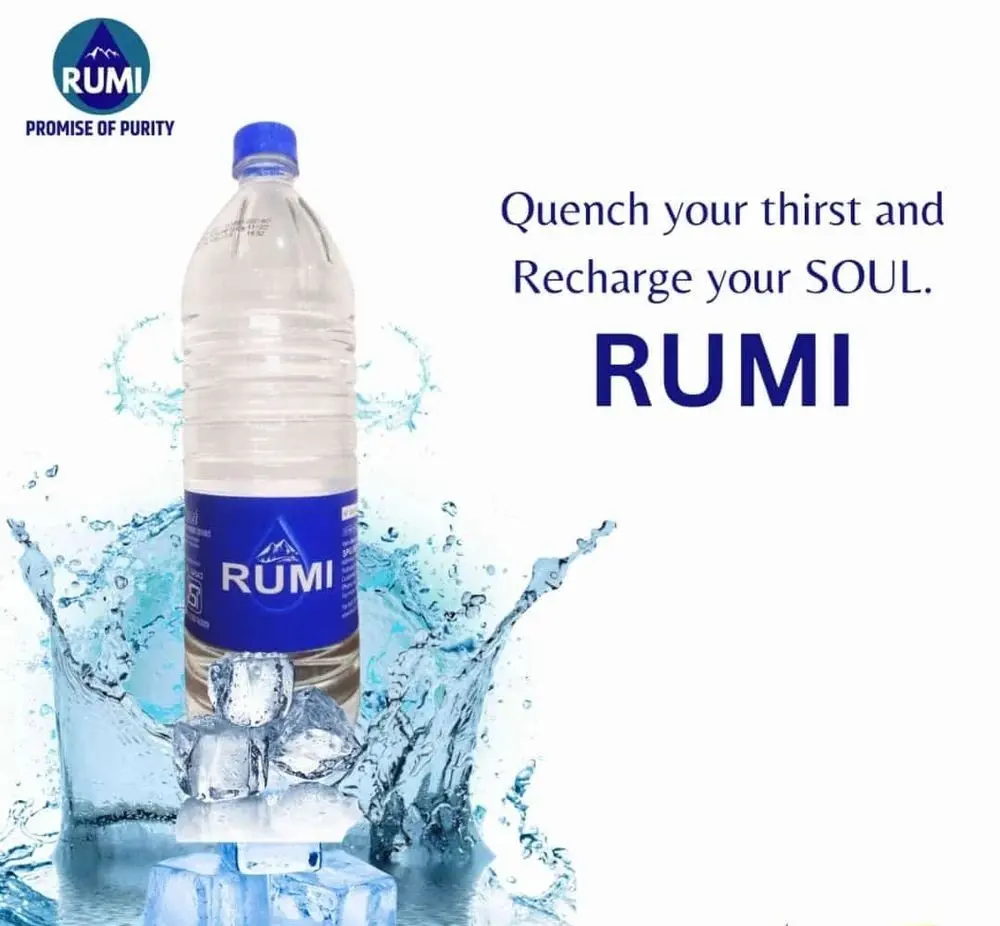 Rumi Packaged Drinking Water (500ml) Pure, Refreshing & Affordable
