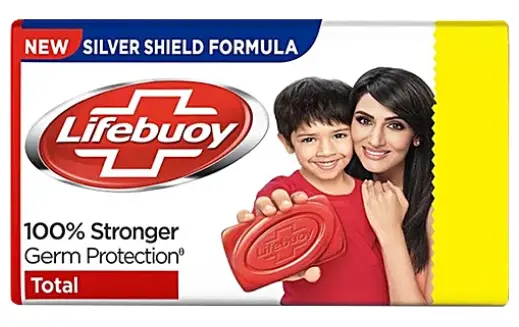 Lifebuoy Soap (Pack of 4) Trusted Germ Protection for Your Family (48g)