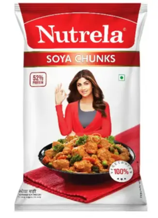 Nutrela Soya Chunks Mini (45g) High-Protein, Plant-Based Nutrition for Healthy Meals