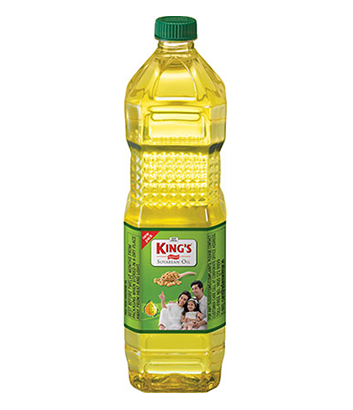 King Soyabean Oil (500ml) Pure, Refined & Nutrient-Rich Cooking Oil 