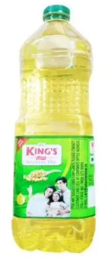 King Soyabean Oil (500ml) Pure, Refined & Nutrient-Rich Cooking Oil 