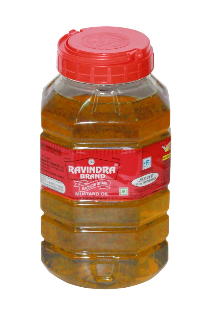 Ravindra Brand Kachchi Ghani Mustard Oil