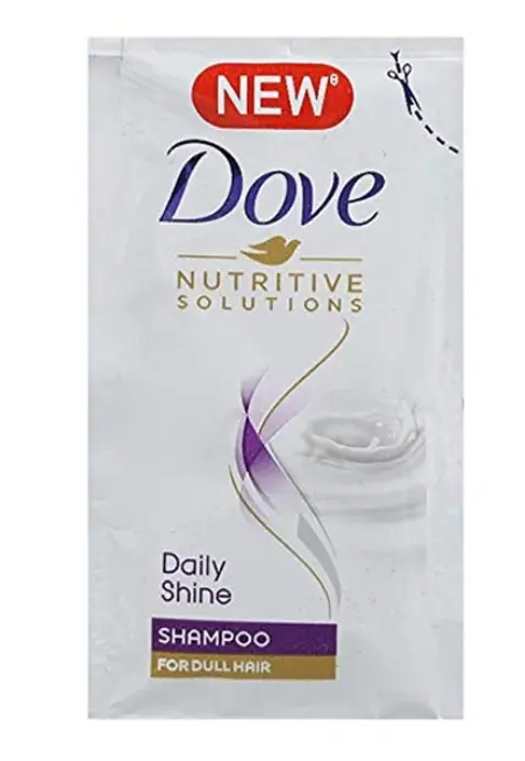 Dove Daily Shine Shampoo, 5ml Sachet (16 Pieces)
