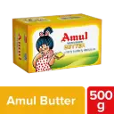 Amul Salted Butter 500g – Creamy & Delicious Dairy Goodness