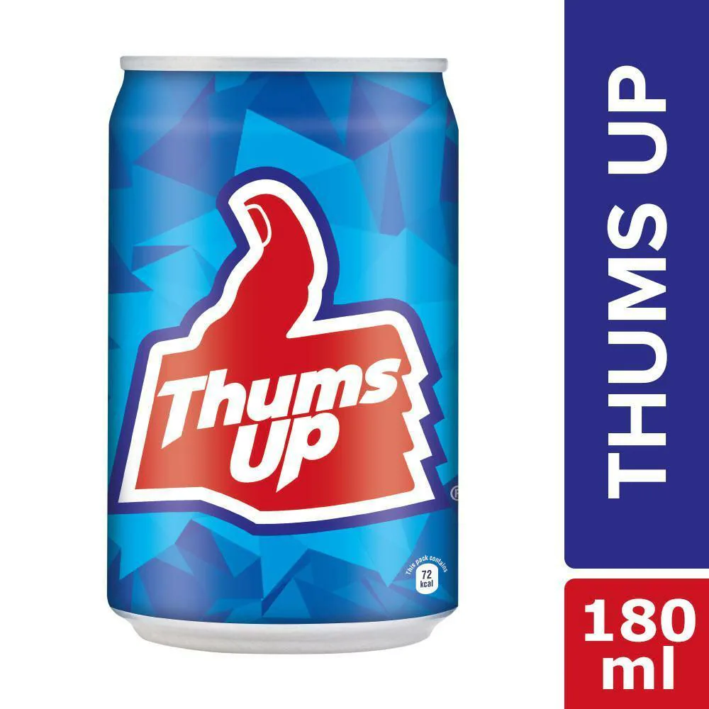 Thums Up Cane 180ml – Bold & Intense Cola Refreshment