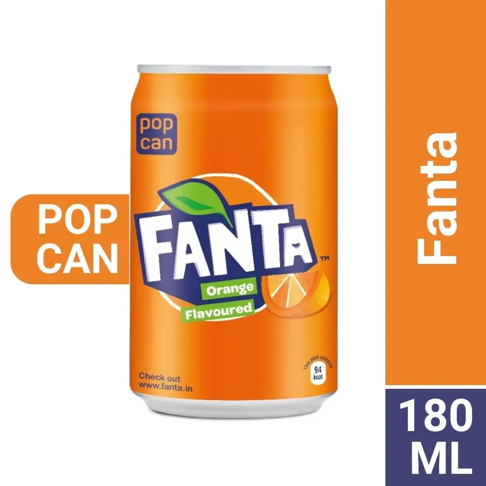 Fanta Cane 180ml – Refreshing Orange Flavored Soft Drink