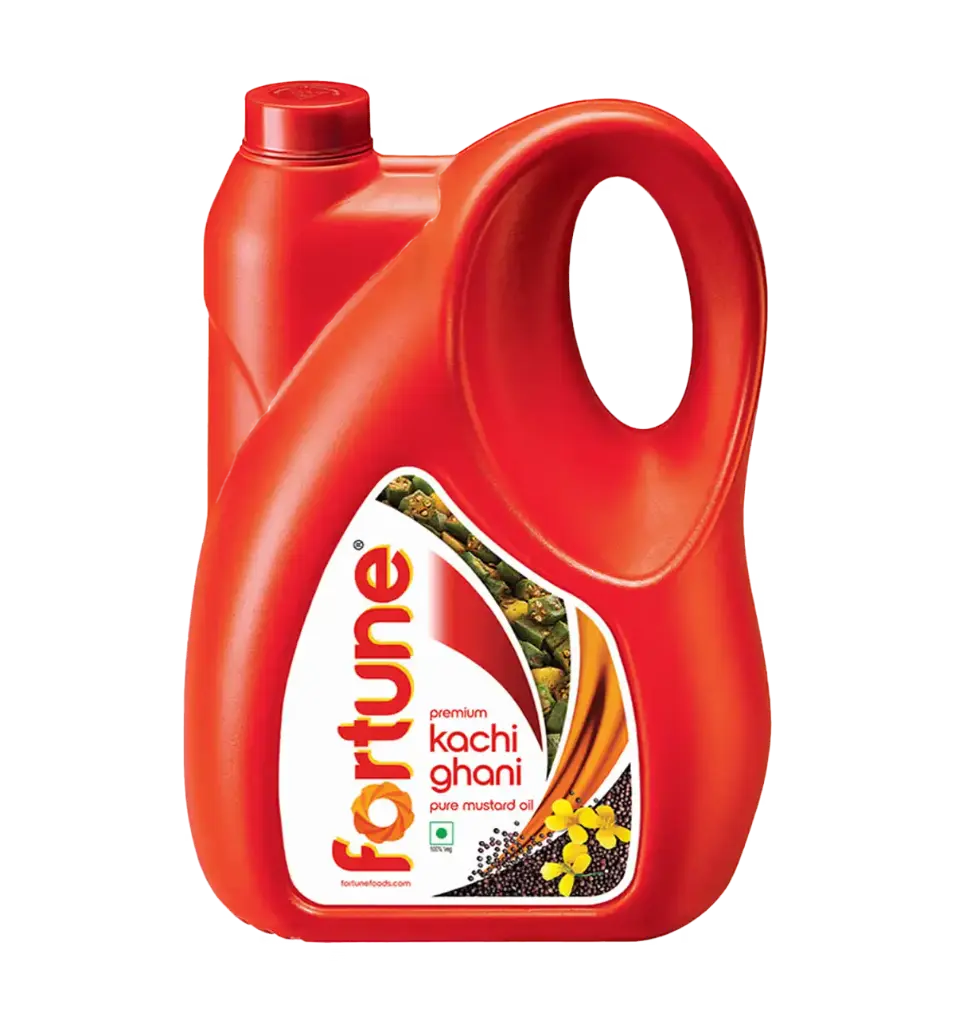 Fortune Kachi Ghani Pure Mustard Oil – Authentic & Aromatic Cooking Oil