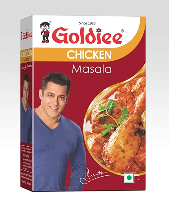 Goldiee Chicken Masala (12g) Perfect Spice Blend for Flavorful Chicken Dishes