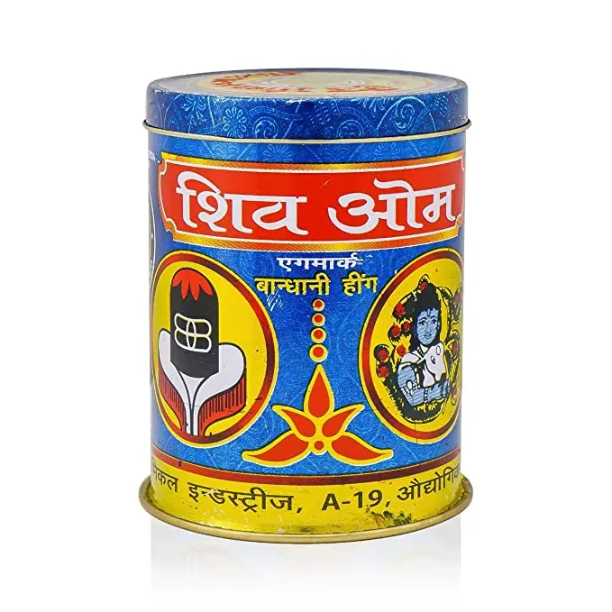 Shiv Om Premium Asafoetida Hing Powder – Authentic & Aromatic Spice for Flavorful Cooking