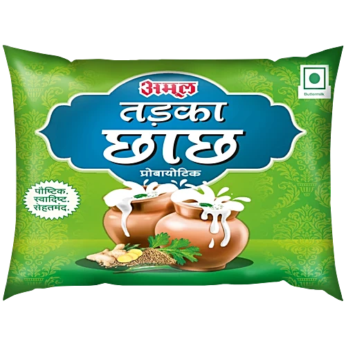 Amul Tadka Chaas – Refreshing Probiotic Spiced Buttermilk (280ml)