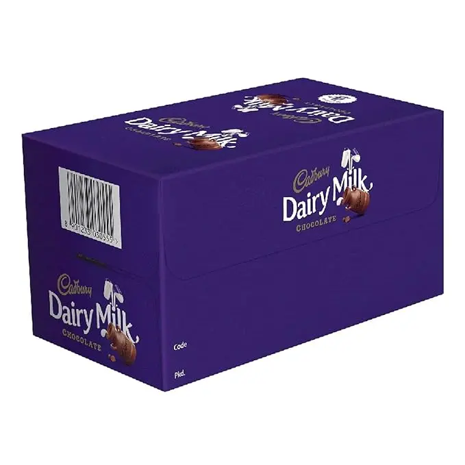 Cadbury Dairy Milk Chocolate Bar – 11g Each (Pack of 56)  Rich & Creamy Milk Chocolate  Perfect for Gifting & Snacking 