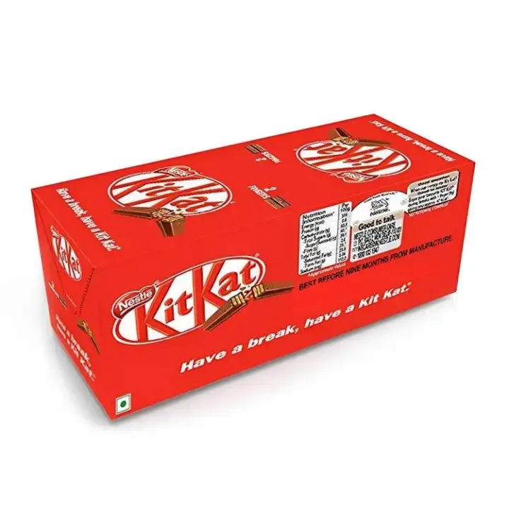 Nestle KitKat 2-Finger Mini Bars – 11.9g Each (Pack of 42) | Crispy Wafer Coated in Smooth Milk Chocolate
