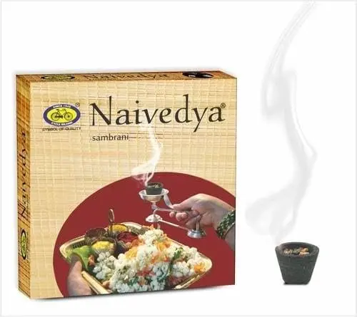 Naivedya Cup Sambrani – 15 Premium Fragrance Cups for Pooja & Meditation