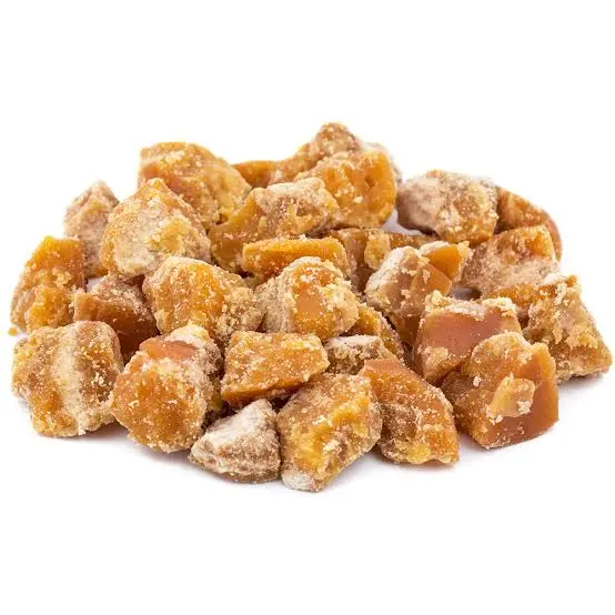 Pure Gur (Jaggery) – Natural Unrefined Cane Sugar  Rich in Minerals  Ideal for Cooking & Traditional Sweets 