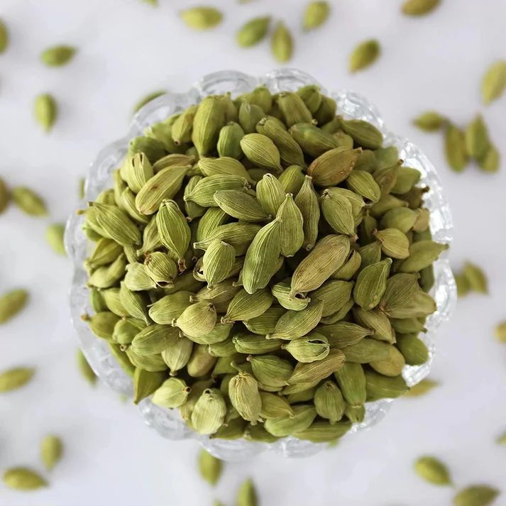 Sabut Hari Elaichi – Whole Green Cardamom  Premium Choti Elaichi  Aromatic Spice for Tea, Sweets & Cooking 