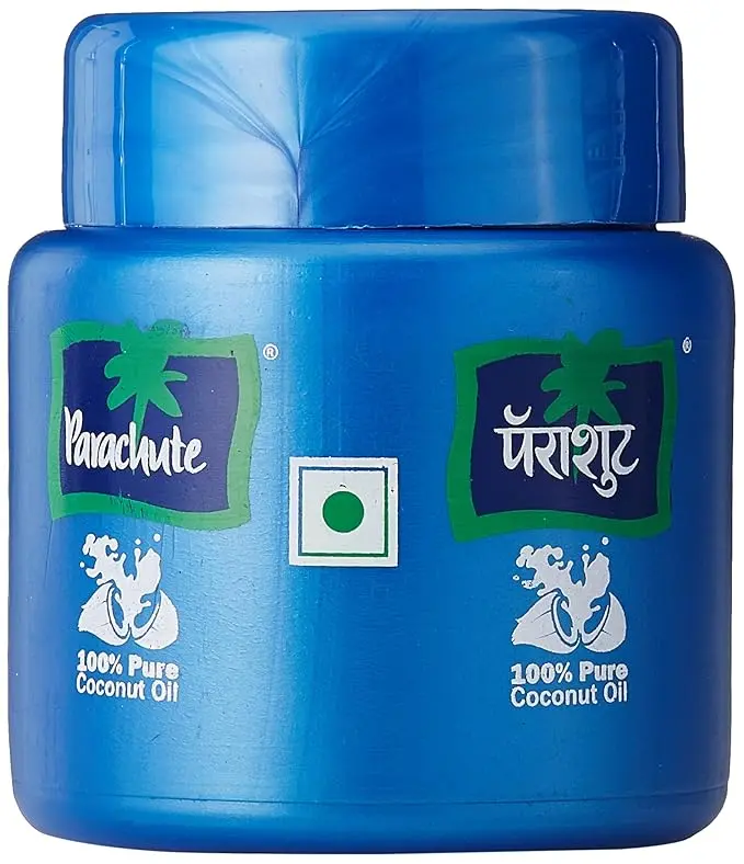 Parachute 100% Pure Coconut Hair Oil – 200ml Bottle  Natural Nourishment for Strong, Shiny Hair 