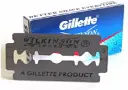 Gillette Sword Double Edge Razor Blades  Stainless Steel  For Men & Women  Smooth Shave