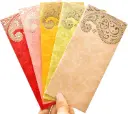 Designer Shagun Lifafa – Pack of 2 Elegant Cash Holder Envelopes for Weddings & Festive Gifting