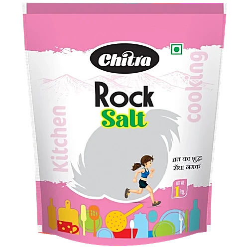 Chitra Sendha Namak – Himalayan Rock Salt with 84 Trace Minerals  Boosts Metabolism (1kg)