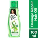 Hair & Care Damage Repair Hair Oil – 100ml  Aloe Vera, Olive Oil & Green Tea  Non-Sticky Nourishment for Dry, Frizzy & Rough Hair 