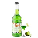 ZONE Green Apple Flavoured Syrup – 1000ml  Crisp & Tangy Mixer for Cocktails, Mocktails, Lemonades, Iced Teas & More  Non-Alcoholic  Premium Bar Syrup 