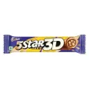 Cadbury 5 Star 3D Chocolate Bar – 40g  Triple Layered Treat with Caramel, Nougat & Chocolate  Irresistible Snack for Anytime Indulgence 