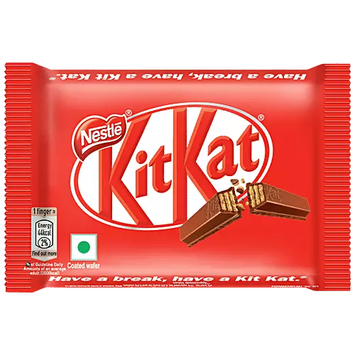 Kit Kat Chocolate Bar – 38.5g  Crispy Wafer Fingers Coated in Smooth Milk Chocolate  Perfect Snack for Break Time & Gifting 