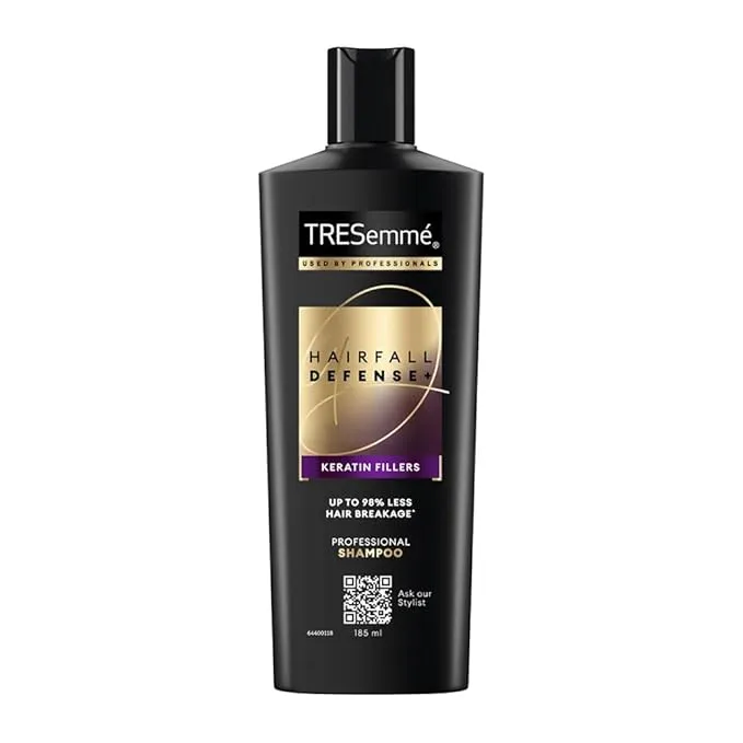 TRESemme Professional Shampoos – Smoothness & Strength for Confident Hair (180 ml) (Hairfall Defense+)