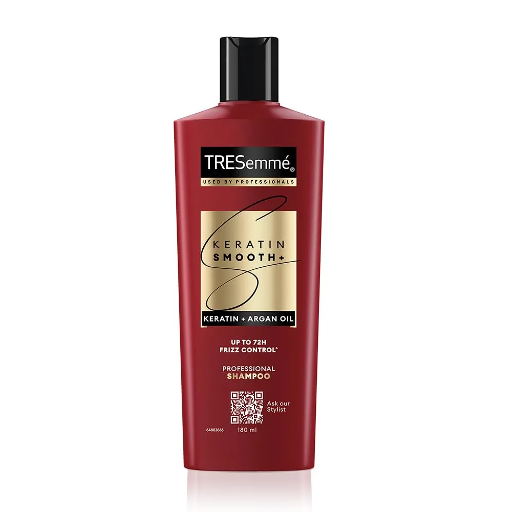 TRESemme Professional Shampoos – Smoothness & Strength for Confident Hair (180 ml) (Keratin Smooth)