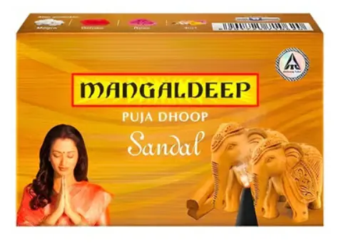 Mangaldeep Incense Sticks (Pack of 3)