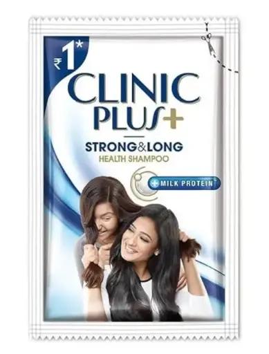 Clinic Plus Strong & Long Shampoo, 6ml Sachet (16 Pieces)