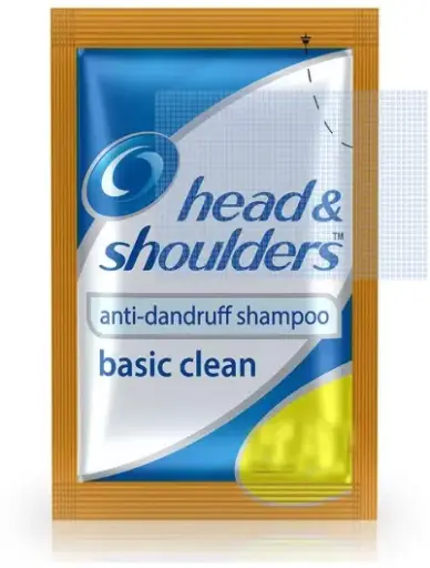 Head & Shoulders Basic Clean Shampoo, 5ml Sachet (16 Pieces)