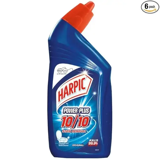 Harpic Power Plus Toilet Cleaner – 99.9% Germ Kill & Deep Cleaning