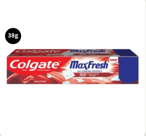 Colgate Max Fresh Spicy Fresh Red Gel Toothpaste 